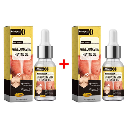 Abdominal Muscle Essential Oil Men Breast Firm Shrink Chest Body Shaping Remove Fat Enhance Metabolism Gynecomastia Tighten Oil