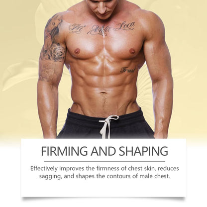 Abdominal Muscle Essential Oil Men Breast Firm Shrink Chest Body Shaping Remove Fat Enhance Metabolism Gynecomastia Tighten Oil