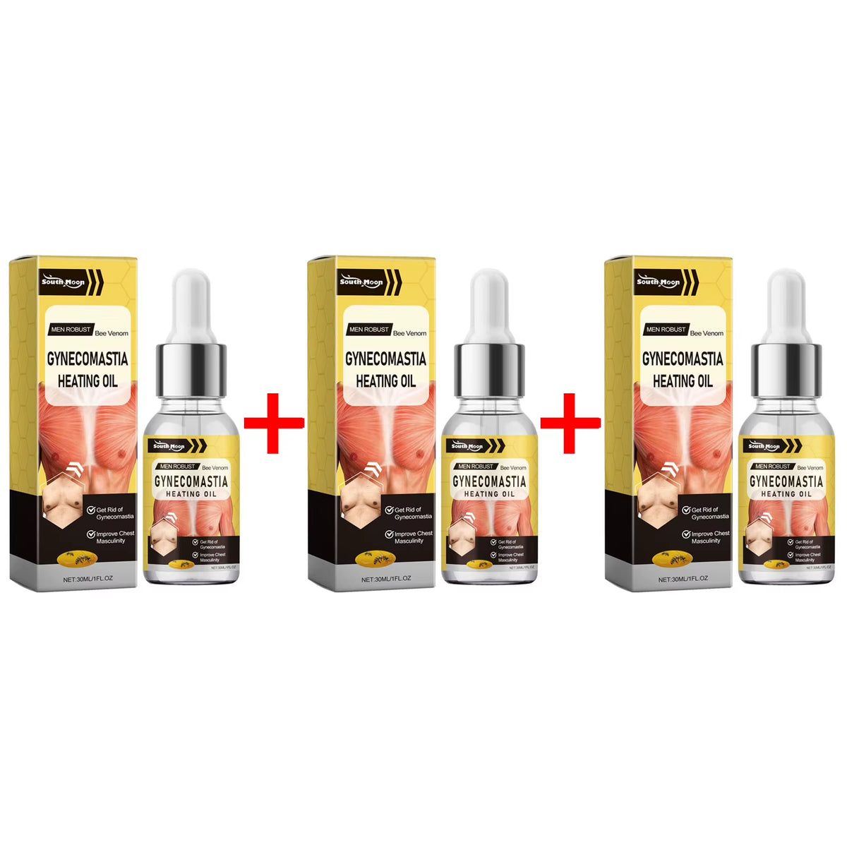 Abdominal Muscle Essential Oil Men Breast Firm Shrink Chest Body Shaping Remove Fat Enhance Metabolism Gynecomastia Tighten Oil